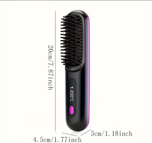 Portable Hair Straightening Brush
