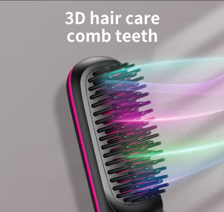 Portable Hair Straightening Brush