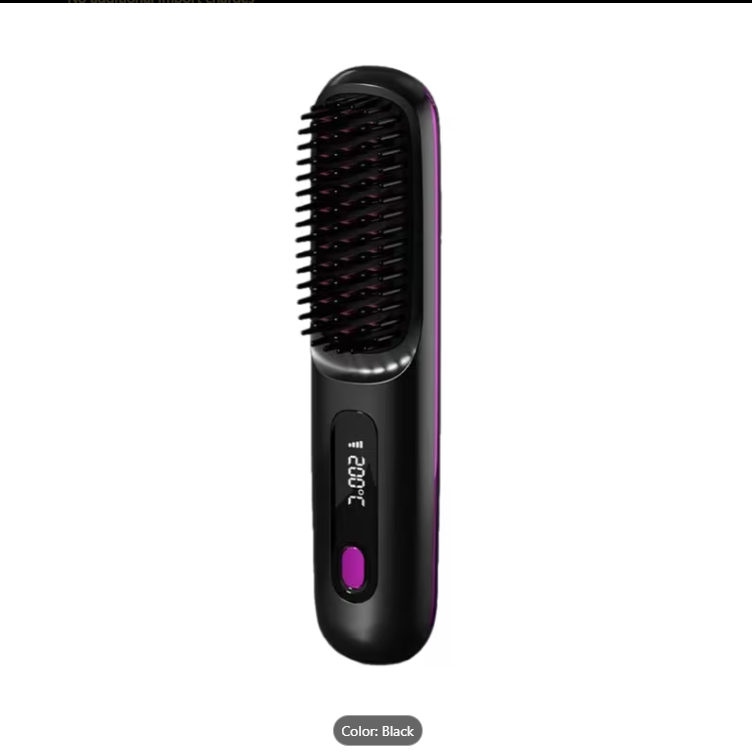 Portable Hair Straightening Brush
