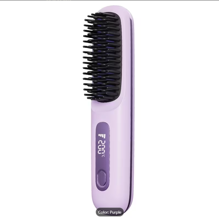 Portable Hair Straightening Brush