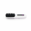 Portable hair straightening brush product photo